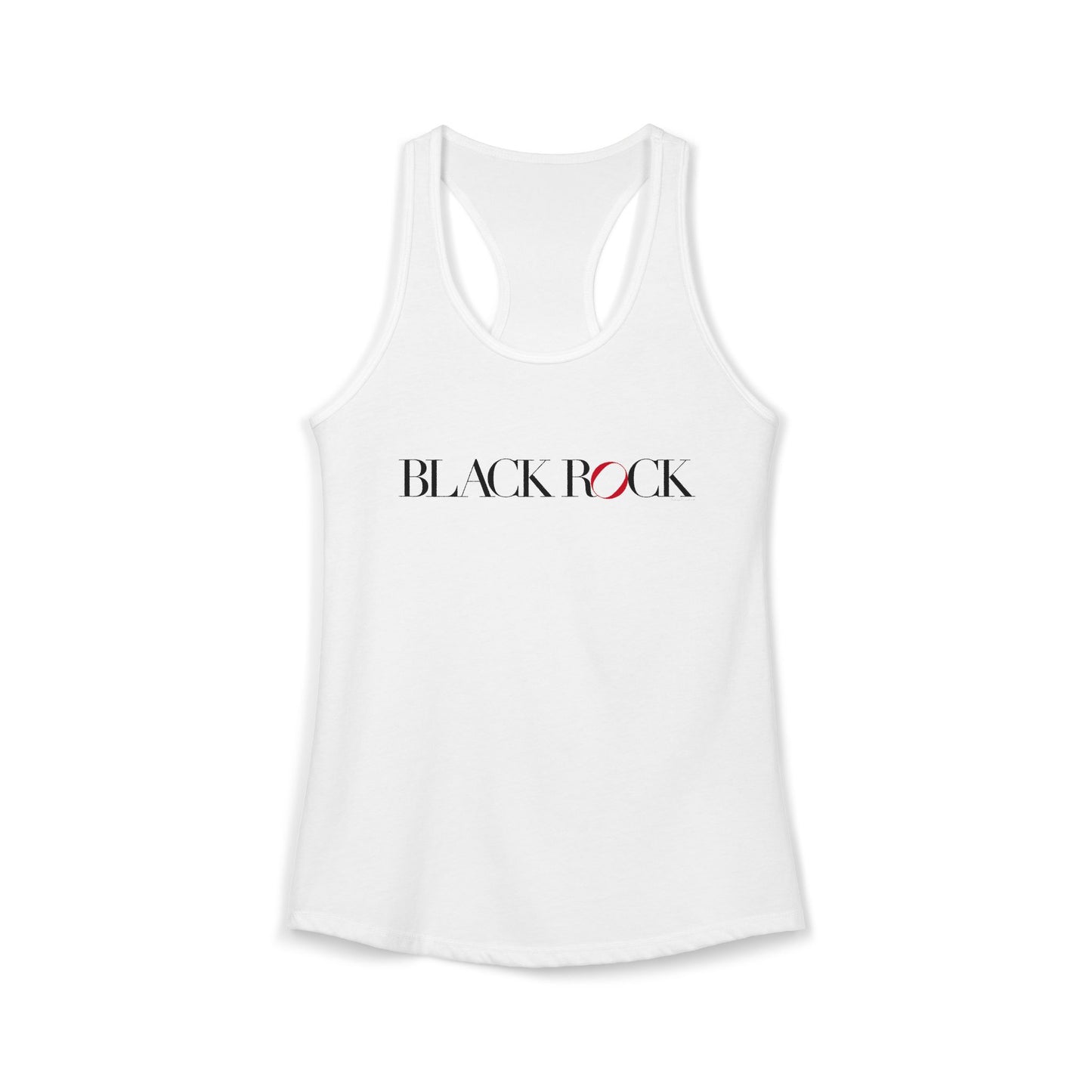 41 Tilt Black Rock Women's Ideal Racerback Tank Top