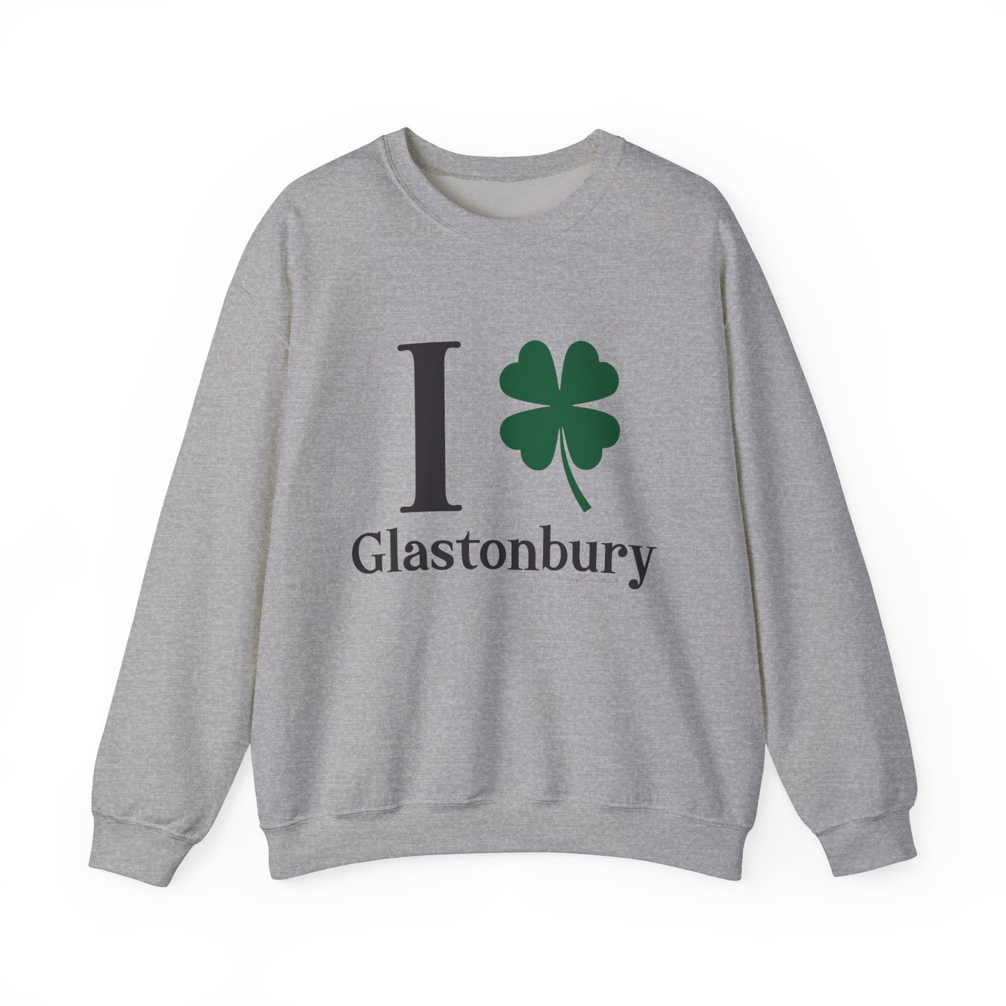 I Clover Glastonbury Unisex Heavy Blend™ Crewneck Sweatshirt