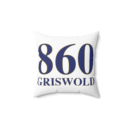 860 Griswold Spun Polyester Square Pillow