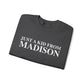 Just a kid from Madison Unisex Heavy Blend™ Crewneck Sweatshirt