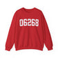 06268 Storrs CT Zip Code Unisex Heavy Blend™ Crewneck Sweatshirt