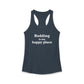 Redding Is My Happy Place Women's Ideal Racerback Tank Top
