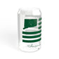 Ansonia Connecticut St. Patrick’s Day Flag Sipper Glass, 16oz