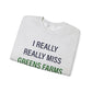 I Really Really Miss Greens Farms Unisex Heavy Blend™ Crewneck Sweatshirt