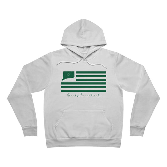 Granby Connecticut St. Patrick’s Day Flag Unisex Sponge Fleece Pullover Hoodie