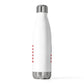 Shelton Connecticut Flag 20oz Insulated Bottle