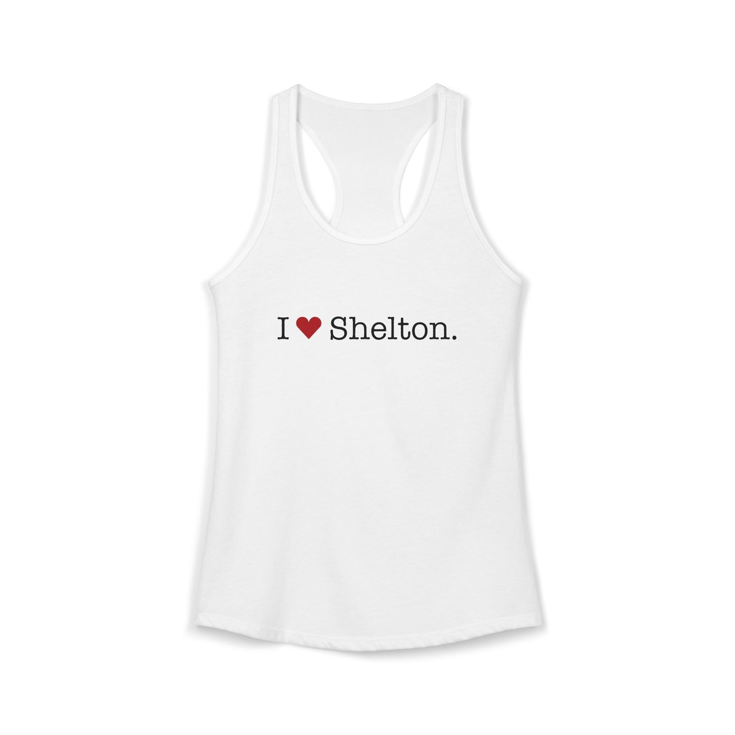 I Heart Shelton. Women's Ideal Racerback Tank Top