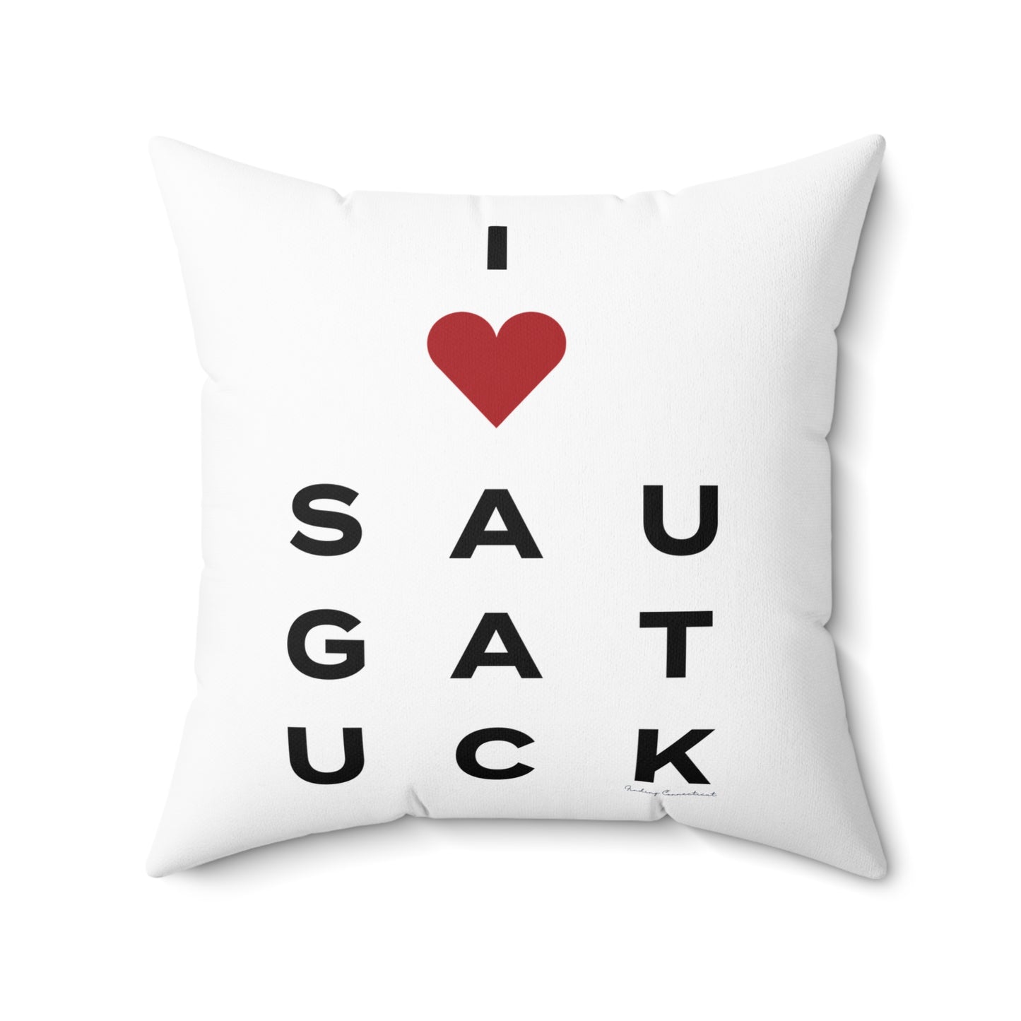 Saugatuck Vision Spun Polyester Square Pillow