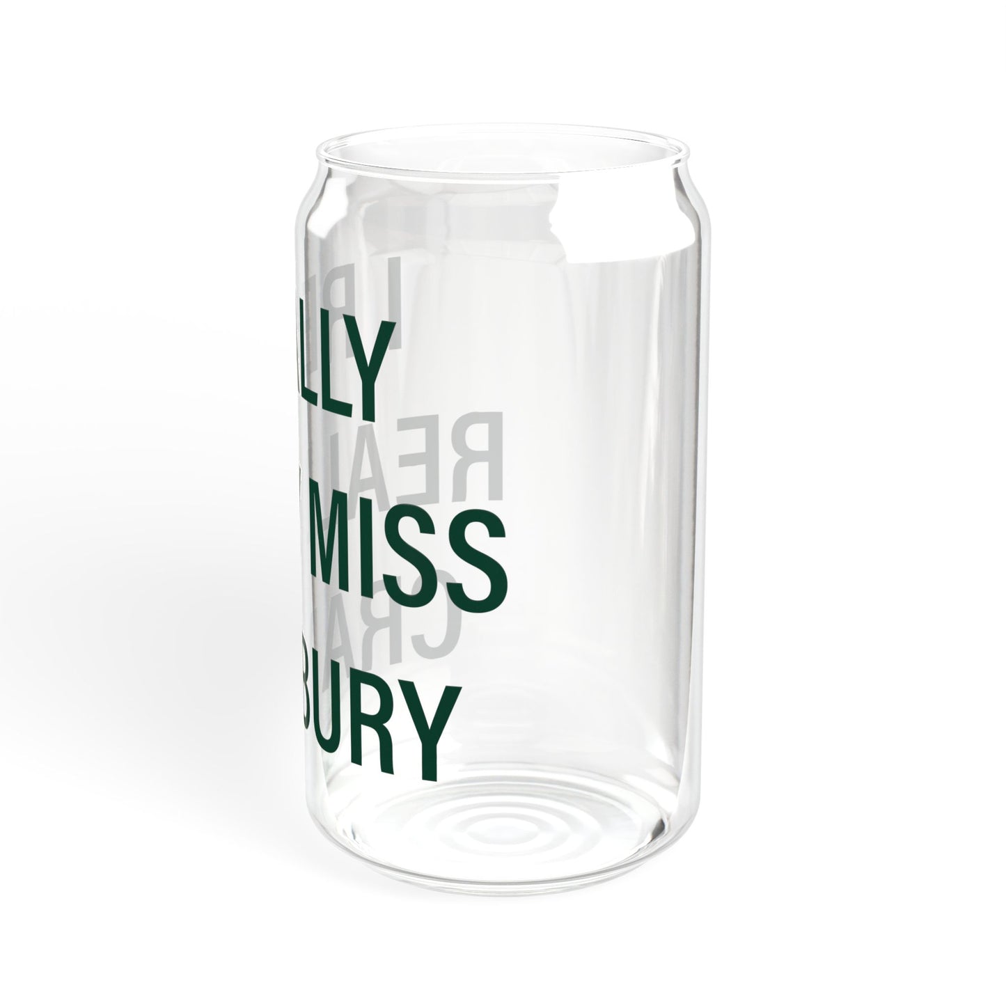 I Really Really Miss Cranbury Sipper Glass, 16oz