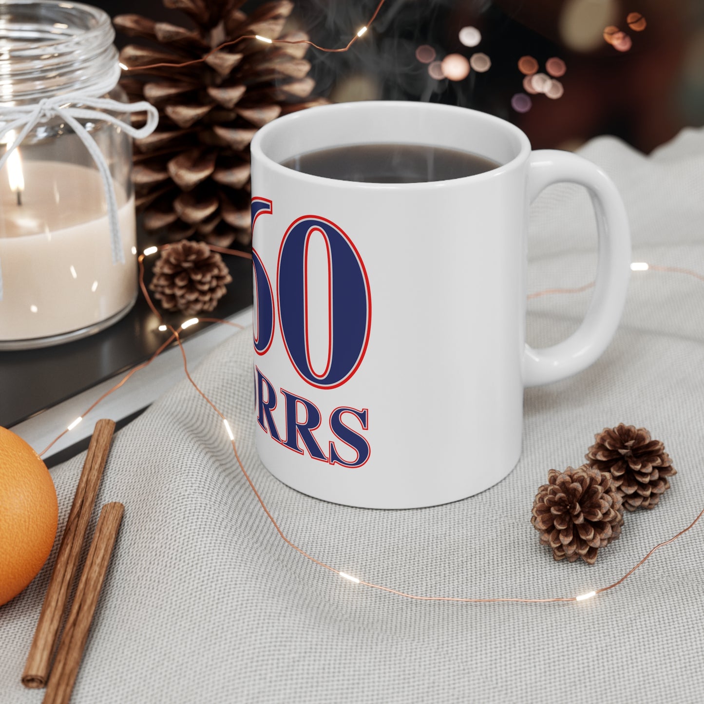 860 Storrs Red, White & Blue Mug 11oz