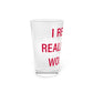 I Really Really Miss Wolcott Pint Glass, 16oz