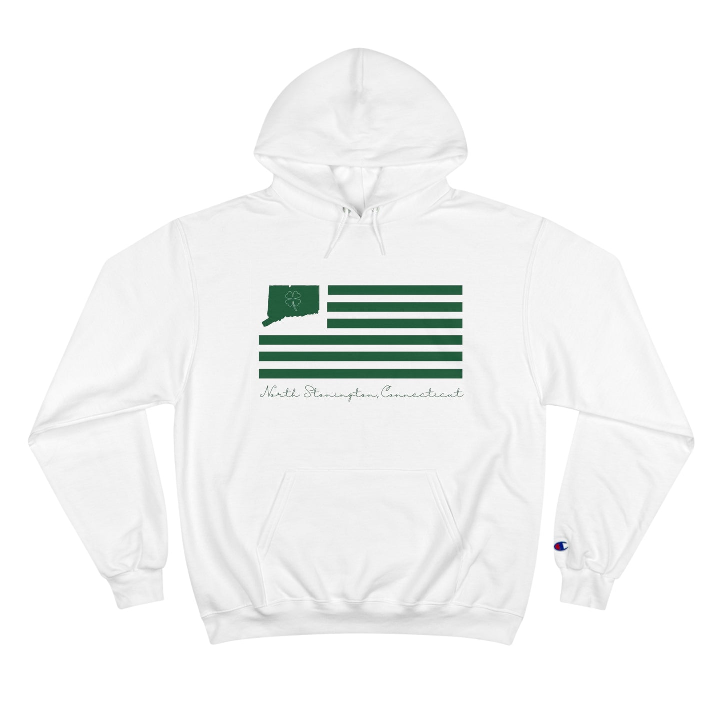 North Stonington Connecticut St. Patrick’s Day Flag Champion Hoodie