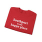 Southport is My Happy Place Unisex Heavy Blend™ Crewneck Sweatshirt