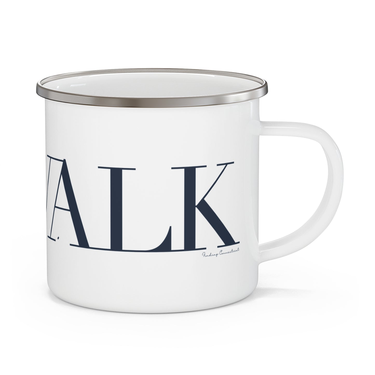 41 Tilt Norwalk Enamel Camping Mug