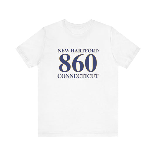 New Hartford 860 Connecticut Unisex Jersey Short Sleeve T-Shirt