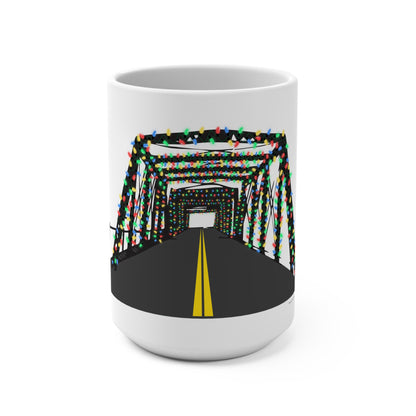 Saugatuck Bridge Lights Mug 15oz