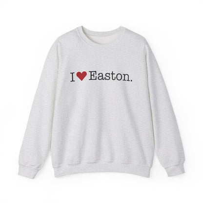 I Heart Easton. Unisex Heavy Blend™ Crewneck Sweatshirt