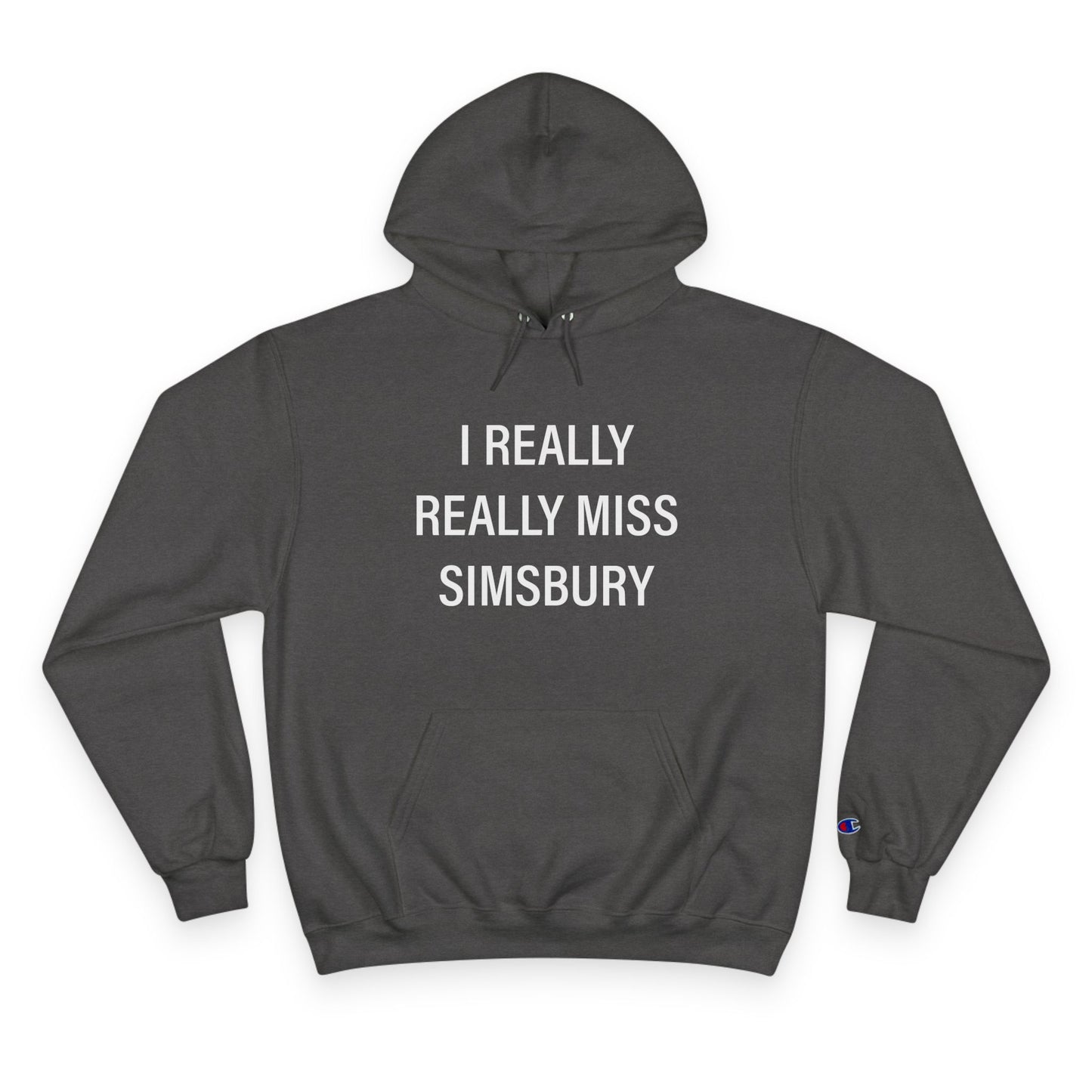 I Really Really Miss Simsbury Champion Hoodie