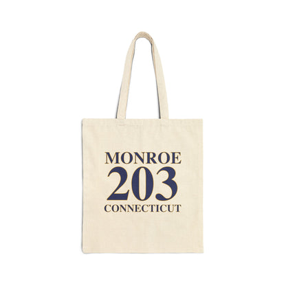 Monroe 203 Connecticut Cotton Canvas Tote Bag