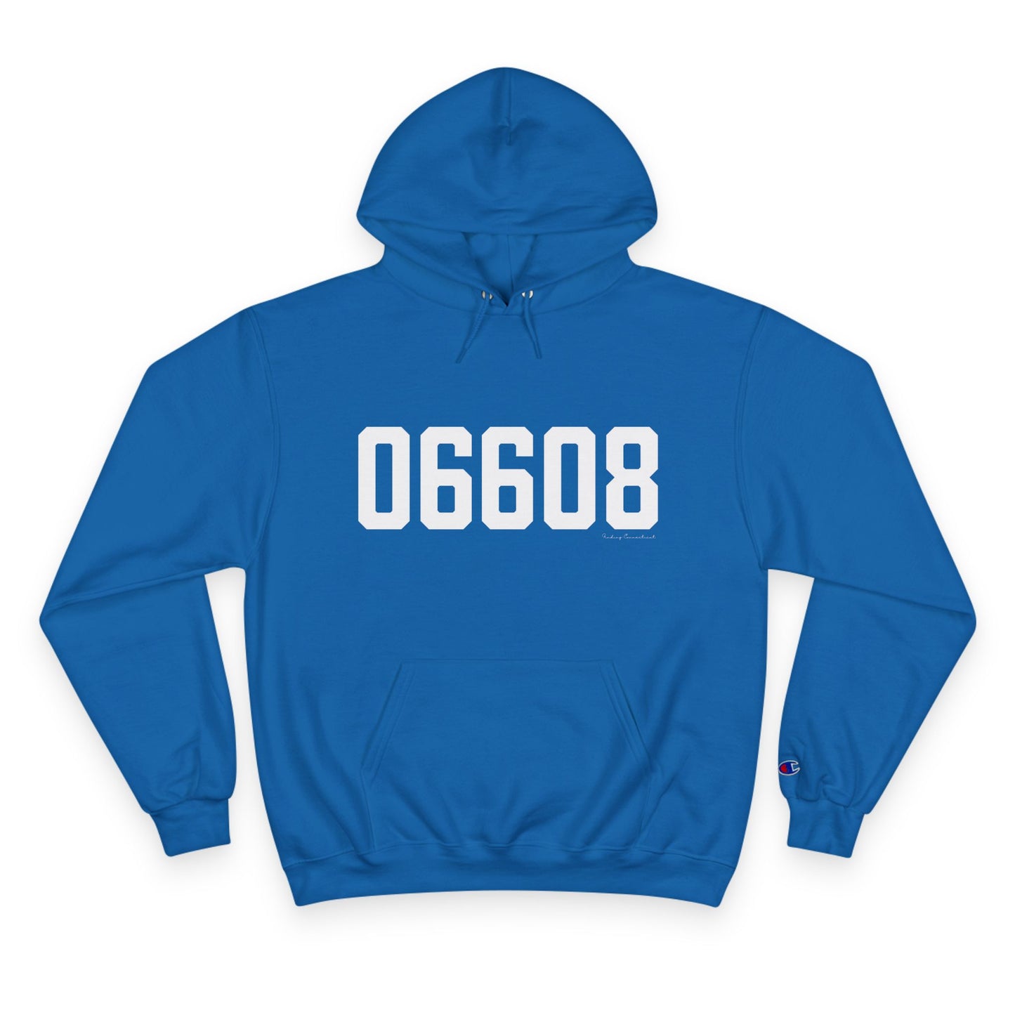 06608 Bridgeport CT Zip Code Champion Hoodie Sweatshirt