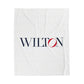 41 Tilt Wilton  Velveteen Plush Blanket