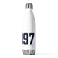 06897 Wilton Connecticut Zip Code 20oz Insulated Bottle