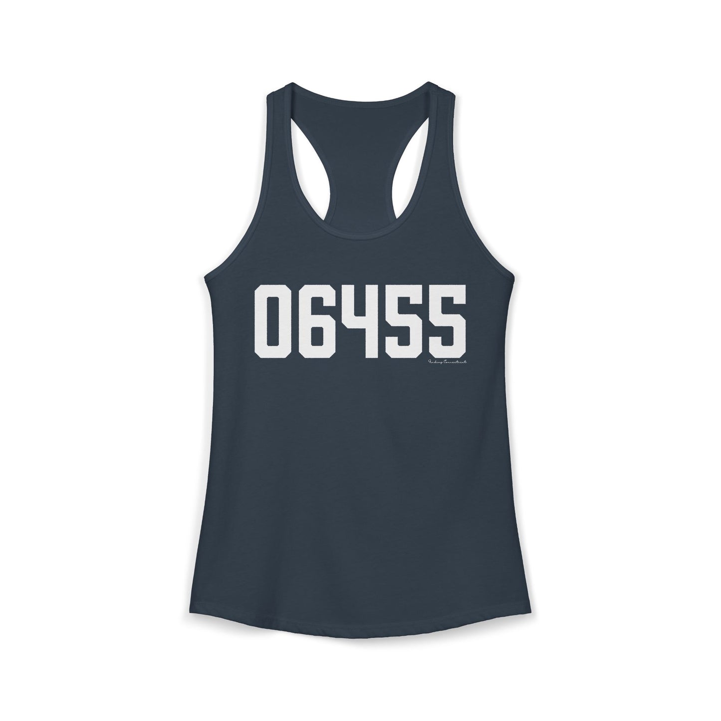 06455 Middlefield CT Zip Code Women's Ideal Racerback Tank Top