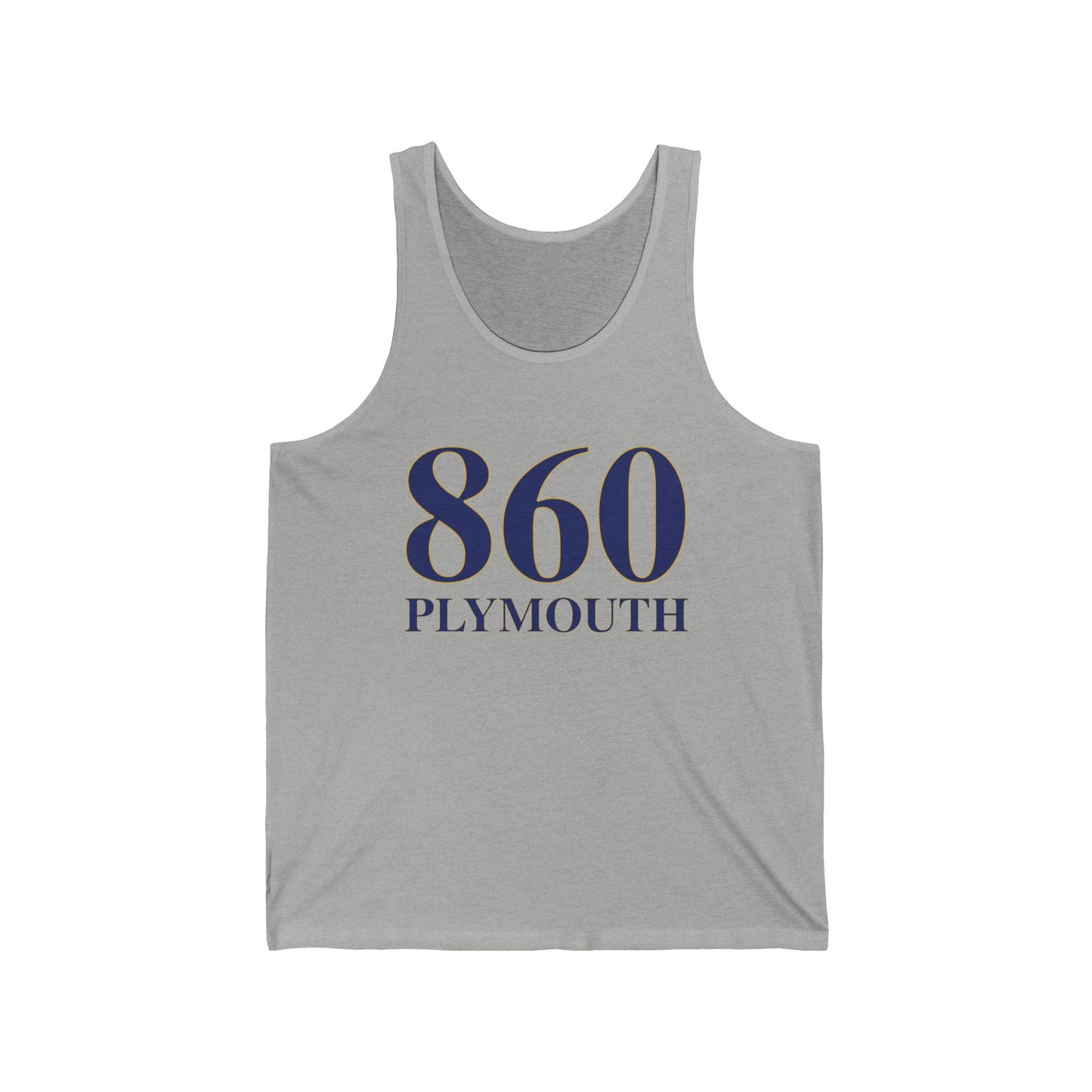 860 Plymouth Unisex Jersey Tank Top