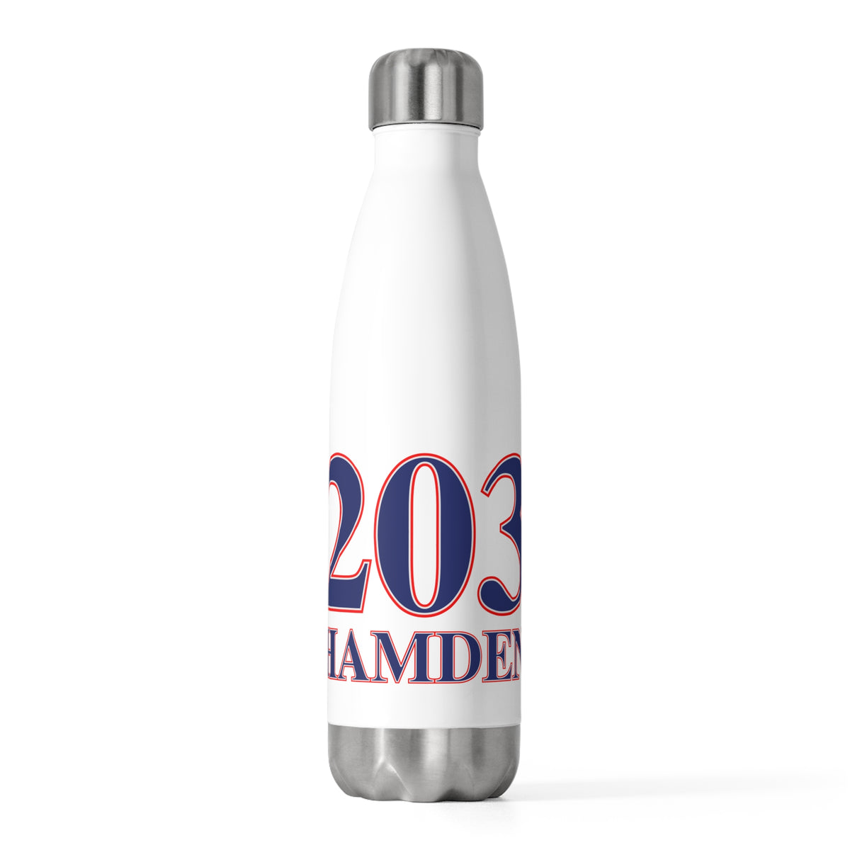 Hamden Red, White & Blue 20 oz Insulated Bottle