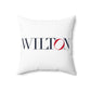 41 Tilt Wilton Spun Polyester Square Pillow