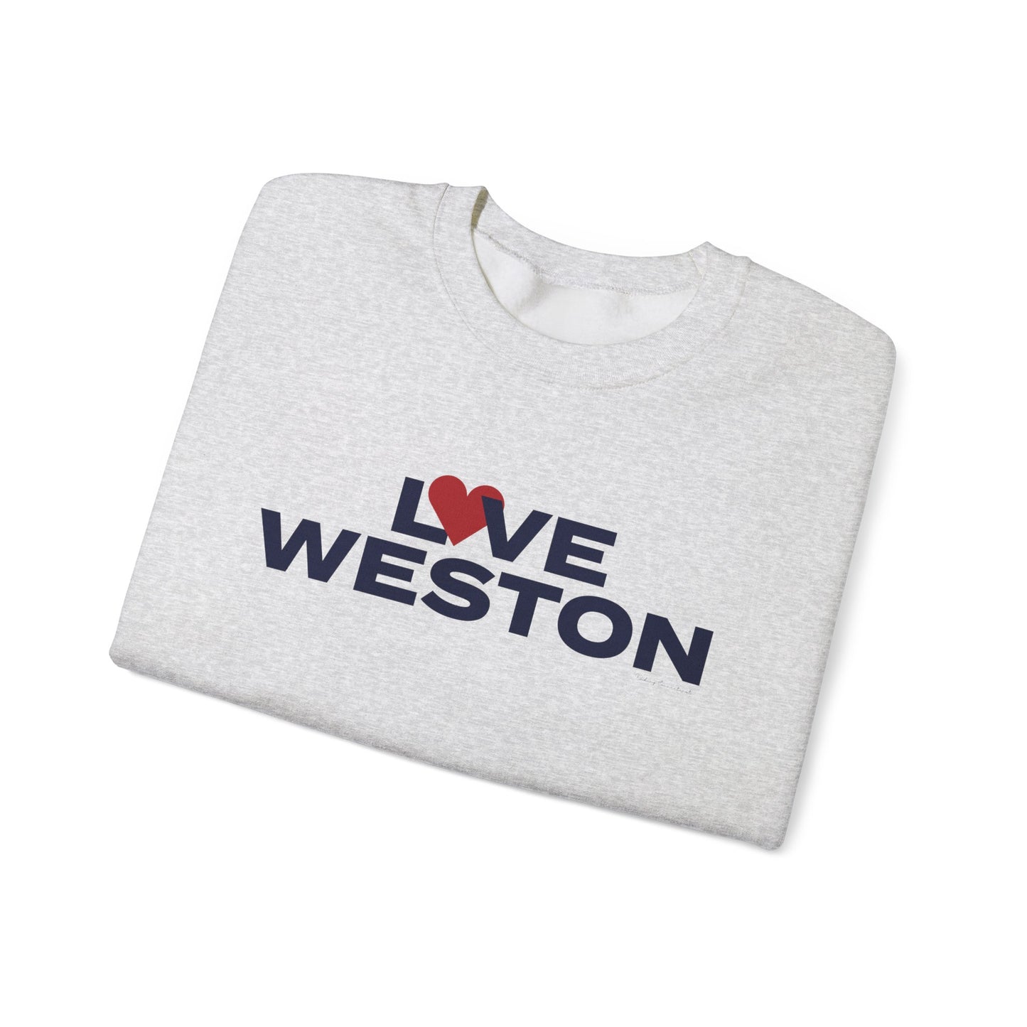 Love Weston Unisex Heavy Blend™ Crewneck Sweatshirt