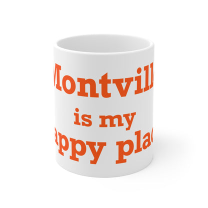 Montville is My Happy Place Mug 11oz