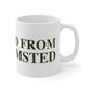 Just a kid from Barkhamsted Mug 11oz