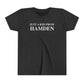 Just a kid from Hamden Youth Short Sleeve T-Shirt