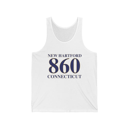 New Hartford 860 Connecticut Unisex Jersey Tank Top