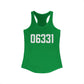 06331 Canterbury CT Zip Code Women's Ideal Racerback Tank Top