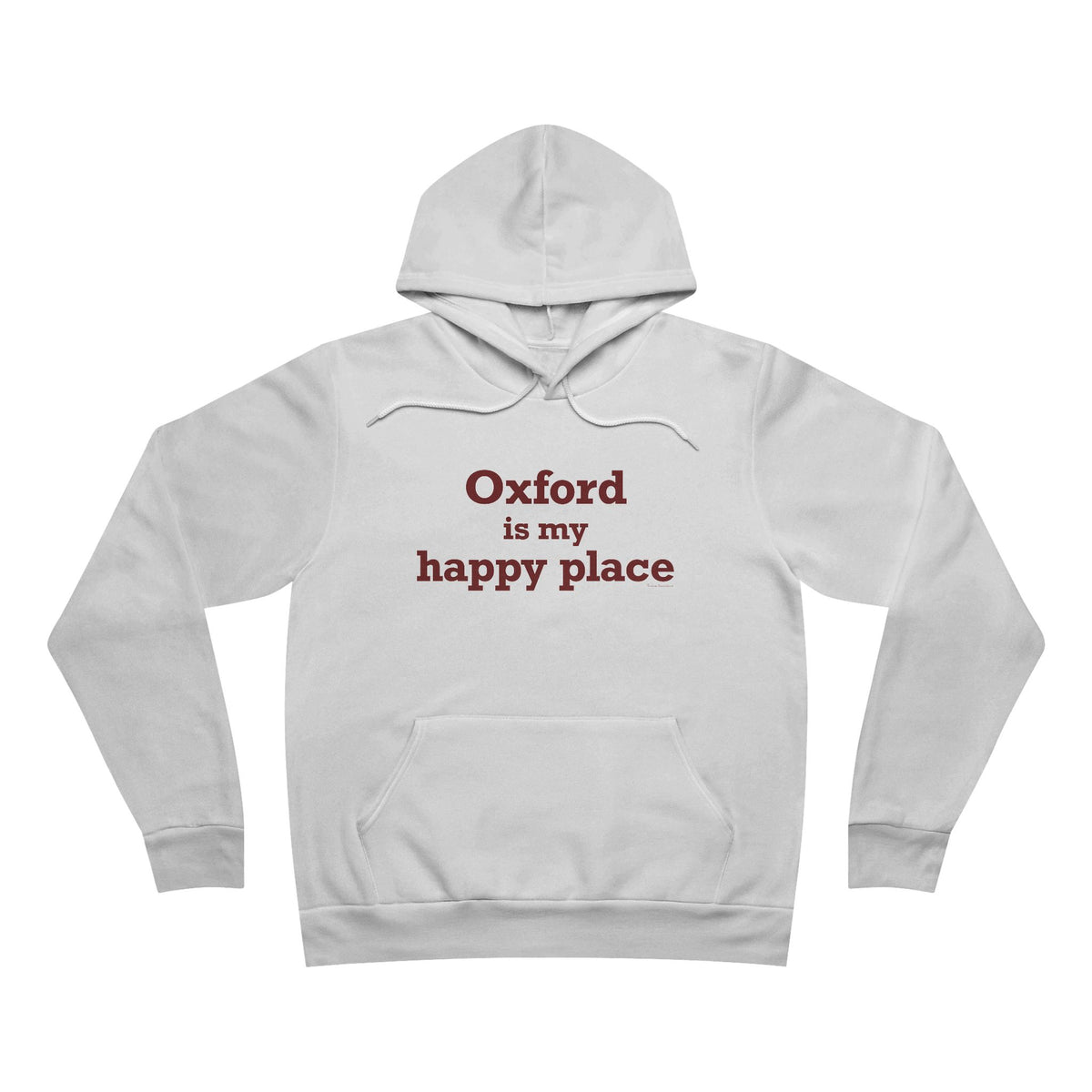Oxford is My Happy Place Unisex Sponge Fleece Pullover Hoodie