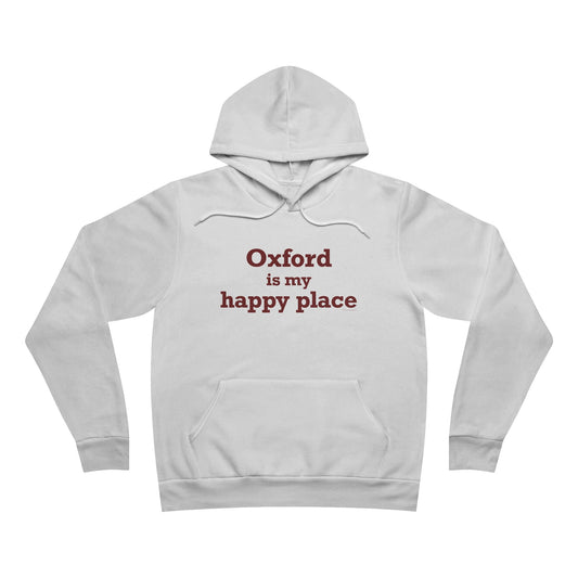 Oxford is My Happy Place Unisex Sponge Fleece Pullover Hoodie