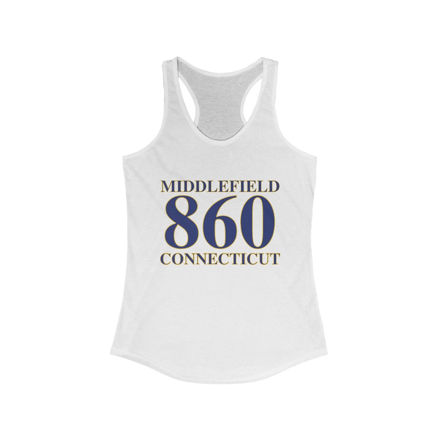 Middlefield 860 Connecticut Women's Ideal Racerback Tank