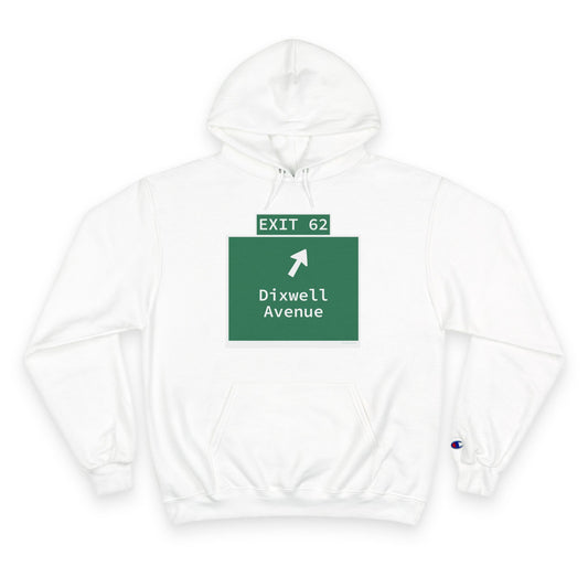 Vintage WCP Exit 62 Sign Champion Hoodie