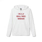 I Really Really Miss Windsor adidas Unisex Fleece Hoodie