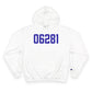 06281 Woodstock Connecticut Zip Code Champion Hoodie