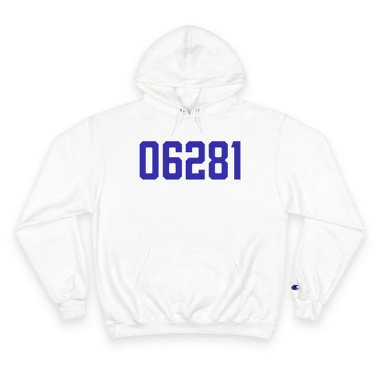 06281 Woodstock Connecticut Zip Code Champion Hoodie
