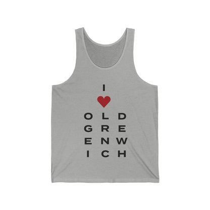 Old Greenwich Vision Unisex Jersey Tank Top
