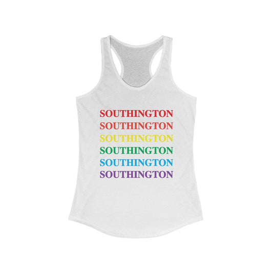 Southington Pride Women's Ideal Racerback Tank