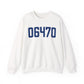 06470 Newtown. Connecticut Zip Code Unisex Heavy Blend™ Crewneck Sweatshirt