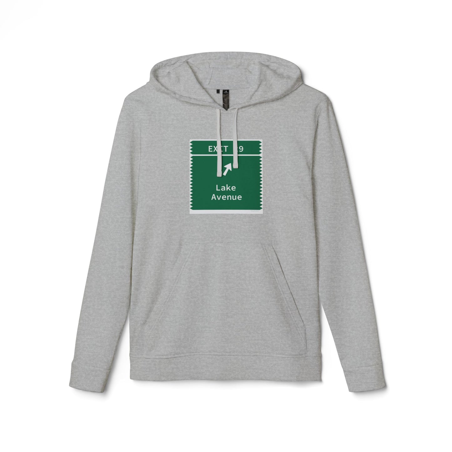 Vintage Merritt Parkway Exit 29 Sign adidas Unisex Fleece Hoodie
