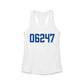 06247 Hampton Connecticut Zip Code Women's Ideal Racerback Tank Top