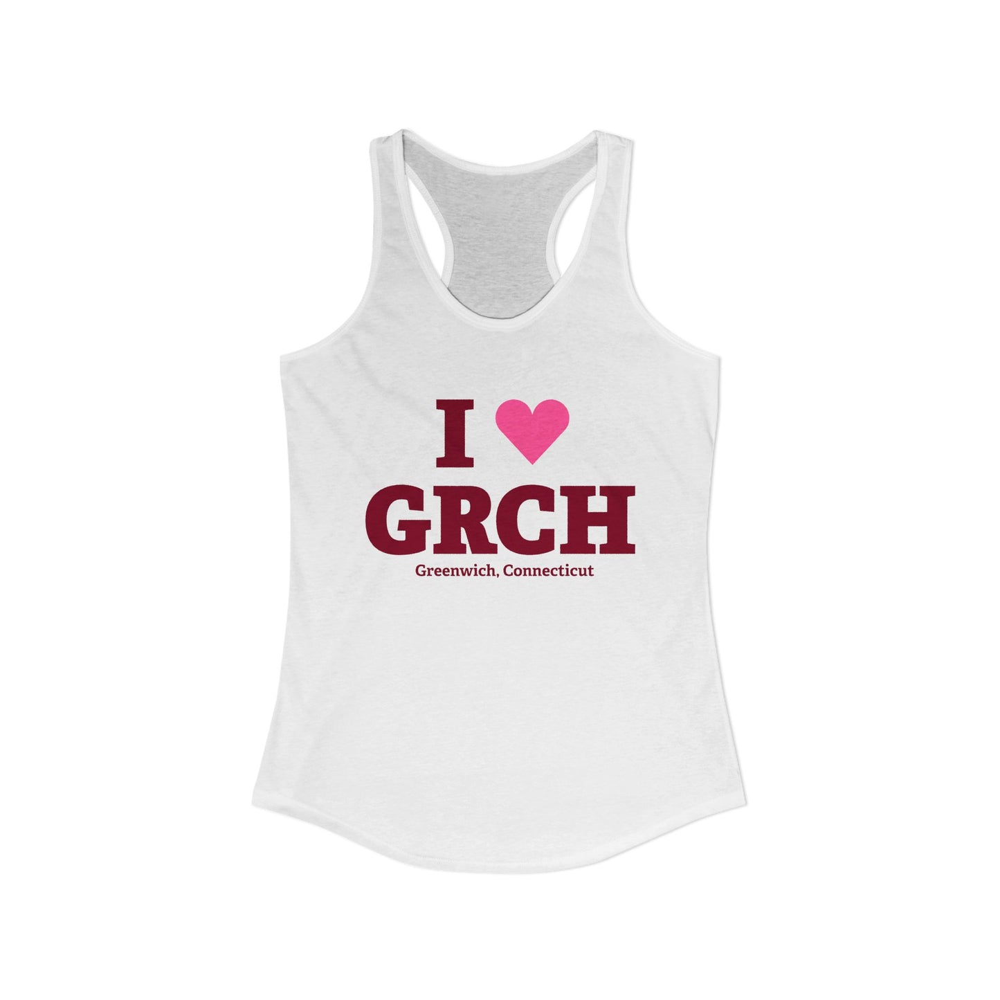 I Heart GRCH Women's Ideal Racerback Tank Top