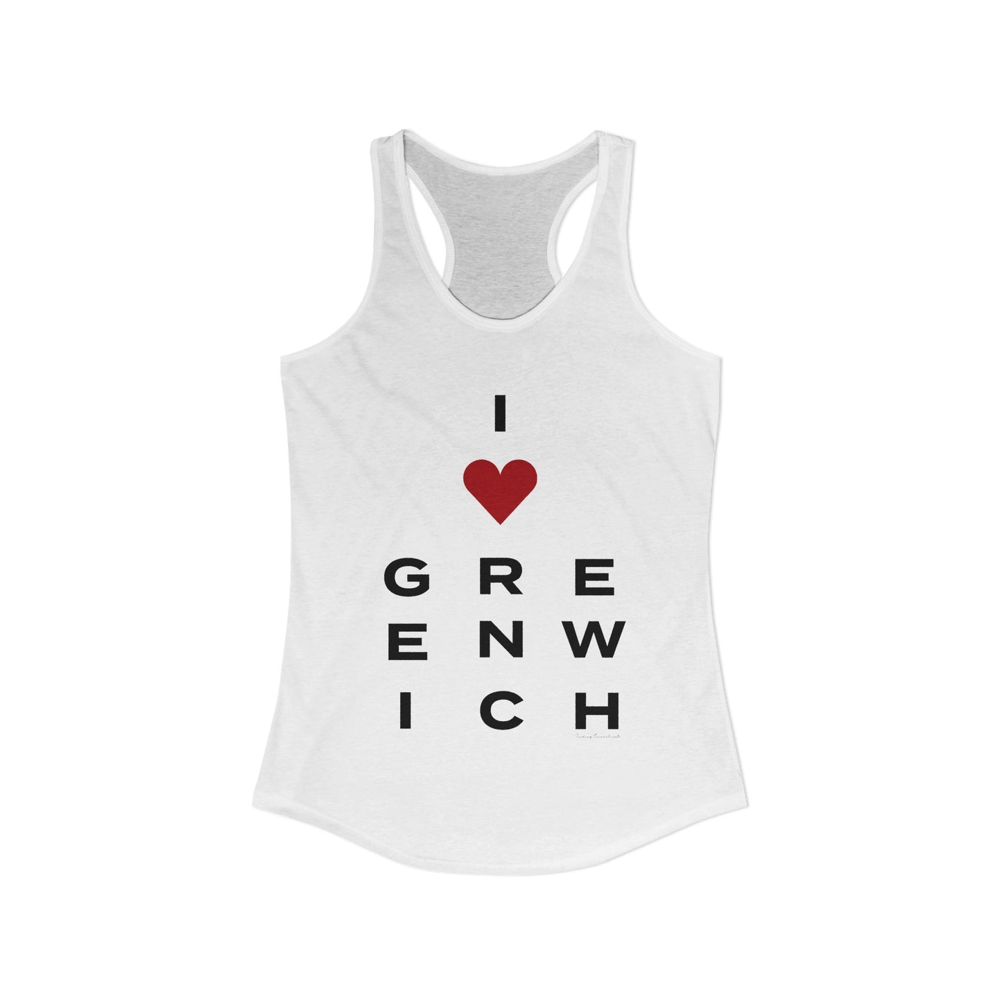 Greenwich Vision Women's Ideal Racerback Tank Top